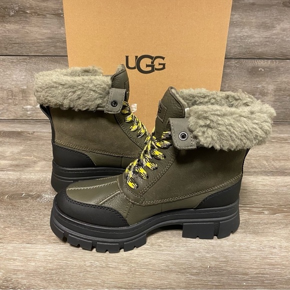UGG | Ashton Addie Waterproof Snow Boots In Slate NEW - Picture 7 of 15